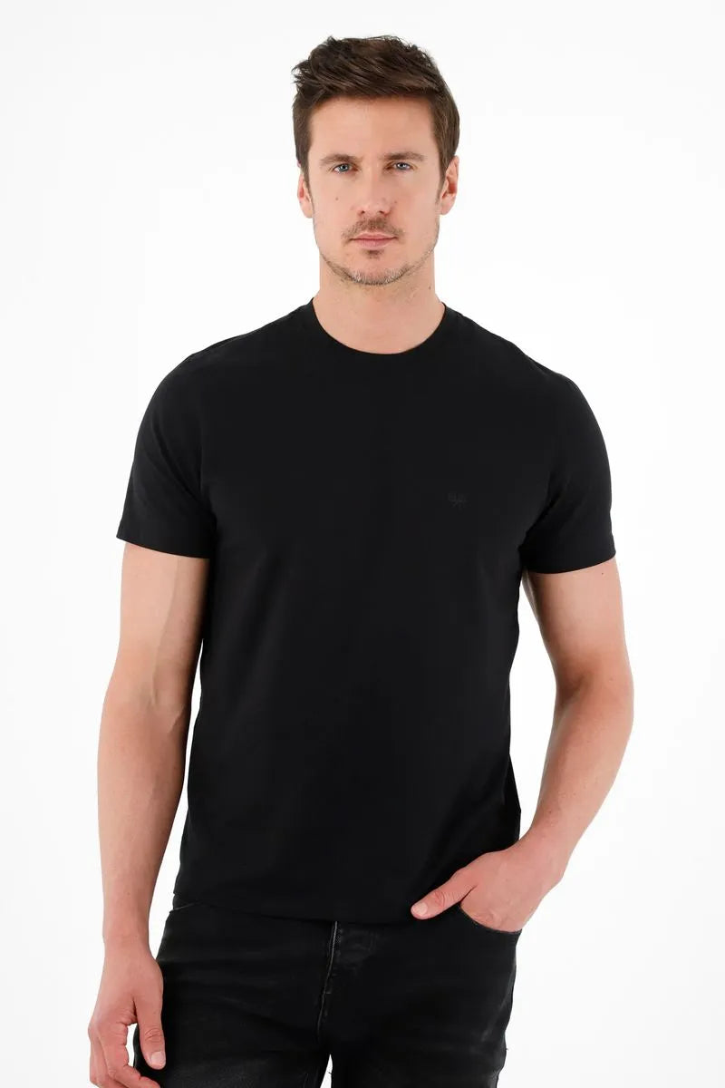 CAMISETA NEGRA HOMBRE