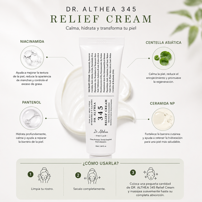 Dr. Althea 345™: Una crema diseñada para el cuidado diario de la piel. Dile adiós a las imperfecciones.