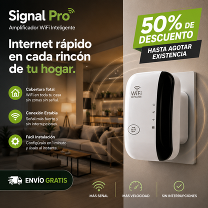 Signal Pro™: Amplificador de WIFI